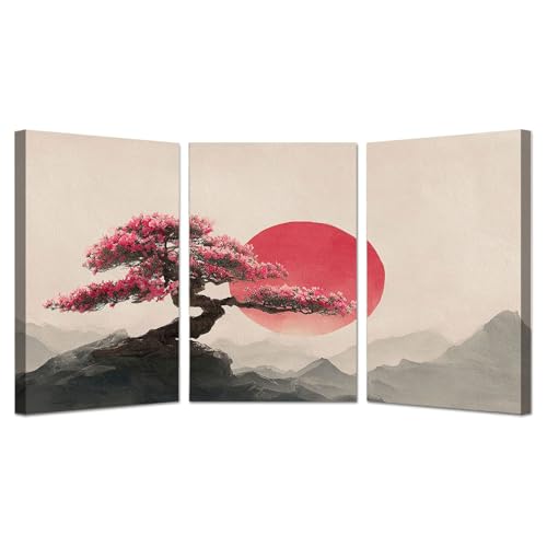 �m�[�u�����h�i 3���Z�b�g�~�̕��i ���ۓI�ȃ|�X�^�[�A �L�����o�X�ǃA�[�g�p�l�� ���R�̐����̎� ���R �A�C�X�����h �|�X�^�[��ŉ�L�����o�X�Ɉ���L�����o�X���_���G��C���e���A(�s���N)-20x30cmx3 �z����