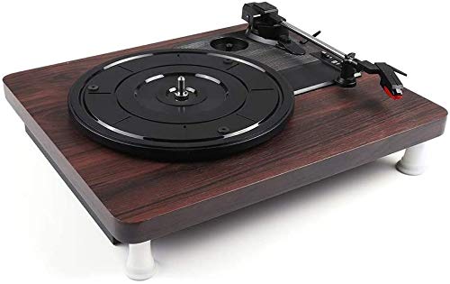 Record Player, Vintage Turntable 3-Speed Bluetooth Vinyl Player LP Record Player with Built-in Stereo Speaker, AM/FM… - Les Beatles, Paul McCartney, John Lennon, RIngo Starr, George Harrison Record Player, Vintage Turntable 3-Speed Bluetooth Vinyl Player LP Record Player with Built-in Stereo Speaker, AM/FM… – Image 3