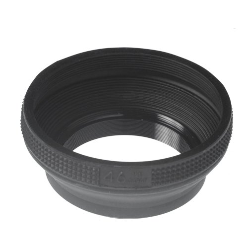 ETSUMI Rubber Hood II 46mm pare-soleil en caoutchouc pour objectif E-6572