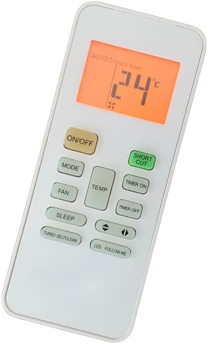 Control remoto de repuesto para TV/audio/proyector para Mrcool RG52F2/BGEFU1 aire acondicionado