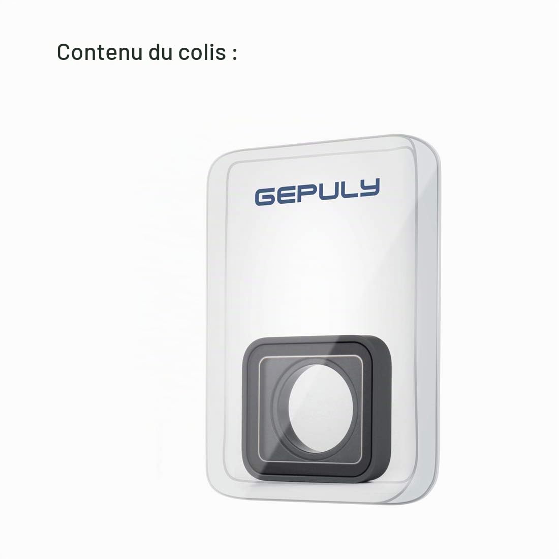 Protection de l'objectif de rechange pour GoPro Hero 5 6 7