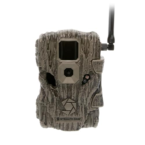 Stealth Cam Fusion Global 26MP Photo & 720P Video 0.8 Sec Trigger Speed Wireless Remote Hunting Cellular Trail Camera, 32GB SD Card Supported
