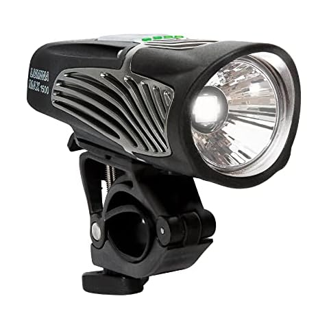 NiteRider Lumina Max 1500 Lumen Headlight Rechargeable MTB Road Commuter Bike Light Front LED Light Easy to Install Cycling Safety Cover