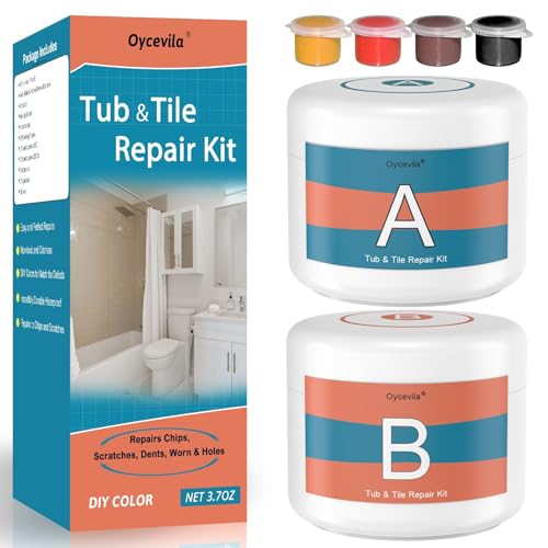 Granite Repair Kit & Marble Repair Kit(Color Match) - 3.7 OZ Quartz Countertop Chip Repair Kit with Super Adhesion for Granite Countertops, Marble, Quartz Countertops, Ceramic Sink Repair