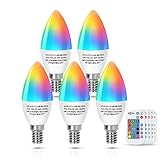 【Múltiples usos】Las bombillas LED RGB usan un casquillo universal E27 compatible con cualquier base de este tipo, por lo que podrá usarla en todo tipo de lámparas o apliques de este tipo. El índice de reproducción cromático es superior a 80 lo que ilumina los colores de forma natural. Son perfectas para el dormitorio, la sala de estar, el comedor, el pasillo, cafeterías, bares o una fiesta.