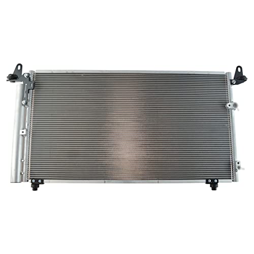 Image of TRQ A /C Condenser and Receiver Drier Assembly Compatible with 2004-2006 Toyota Tundra Crew Cab