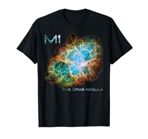 Space Astronomy M1 The Crab Nebula Messier Astronomers T-Shirt