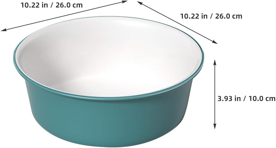 Housoutil Washbasin Plastic Tub Collapsible Sink Basin Large Round Basin for Baby Feet Face Hands Washing Multi-purpose for Home