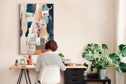Planche liège pour organiser notes projets et rappels au bureau