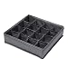 Szafa Organizator 16 Skarpetki Grids Closet Organizator wentylowany do domu Ciemny szary