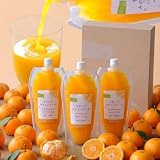 ミヤモトオレンジガーデン みかん ジュース 500ml×3本 温州みかん100% ストレート 愛媛 八幡浜 パウチ ギフト 無添加 パック オレンジジュース オレンジ (3本)