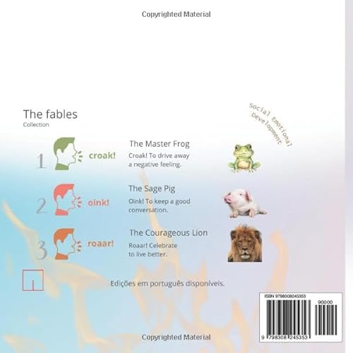 The Courageous Lion: Roar! Celebrate to live better. (The fables collection)