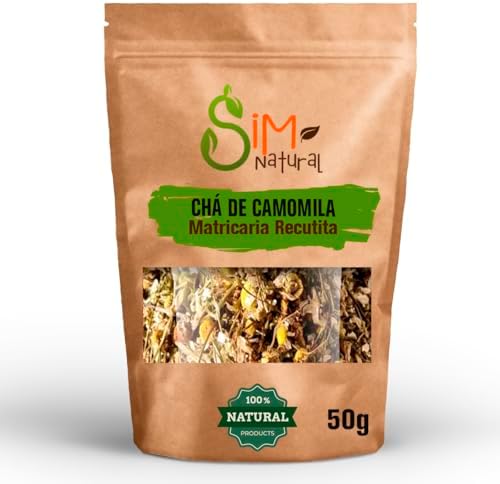 Chá de Camomila 100% Natural 50 Gramas