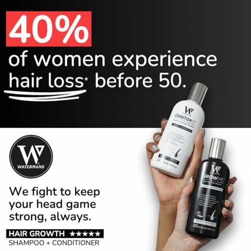 Watermans Hair Growth Shampoo And Conditioner | Combo PACk | Good For Hair Growth System For Women And Men
