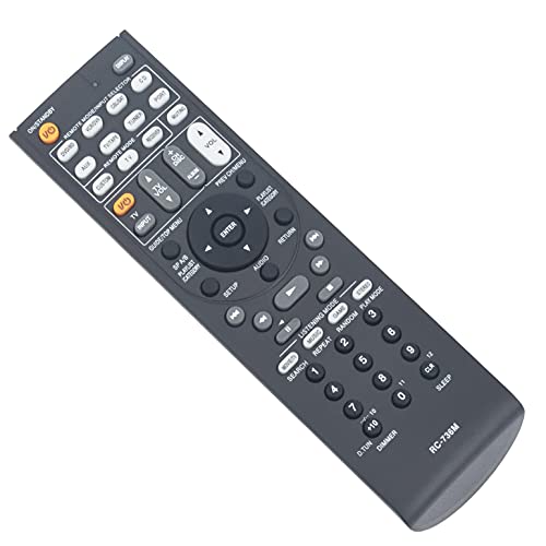 VINABTY RC-736M Remote Control Replacement for Onkyo AV Receivers RC-710M RC-737M RC-735M RC-743M RC-620M HT-S5200 HT-R570 HTP-570 HTS5200B HT-S5200S HT-S6200 HT-R570 SKF-570L SKF-570R - Image 3