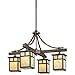 Kichler 49091CV Alameda Indoor/Outdoor Chandelier 4-Light, Canyon View