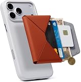 MOFT 多機能カードケース スマホスタンド MagSafe対応 折りたたみ SIMカード収納 薄型 軽量 大容量 最大8枚カード MOVAS™耐久素材 携帯 全機種対応 iPhone17/16/15/14/13/12 シリーズ Android スタンド 外出 旅行 ビジネス 日常 便利 (テラコッタ, スタンド無し)