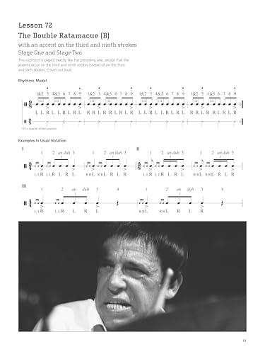 Snare Drum Rudiments Buddy Rich pour progresser chez soi en vidéo - 8