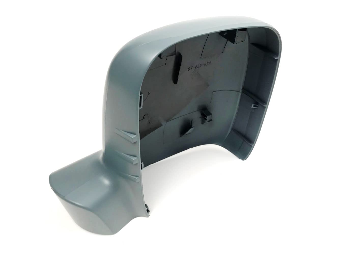 Aussenspiegel Abdeckung Spiegelkappe mit Rahmen rechts Gehäuse passend für T5 bis 2009 für Caddy 2004-2015 by HZ-DESIGN