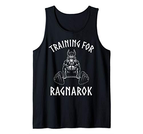 Viking Training For Ragnarok Shirt Norse Gym T-Shirt Tank Top