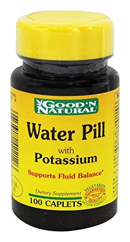 Water Pill with Potassium 100 Tab - Good'n Natural