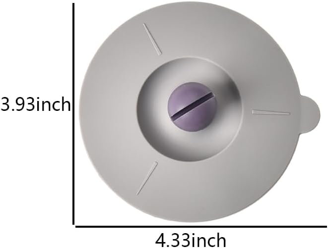 Miniatura 2 de Cubierta de silicona para tazas de café, tapa de taza de café, cubierta de taza antipolvo para tapas de vasos de vidrio, tapa con diseño de cuchara