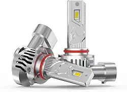 Lâmpada H7 LED de Farol Ajuste 1:1 - Luz Branca 8500K -Canbus Sem Erros - H7 12V 55W - Farol Alto 400% Mais Brilhante - Pacote com 2 Unidades