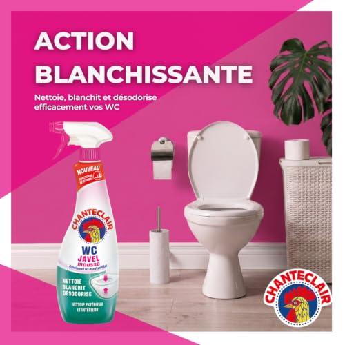 Chanteclair - Spray WC Mousse Active Javel 625 ml – vue 4