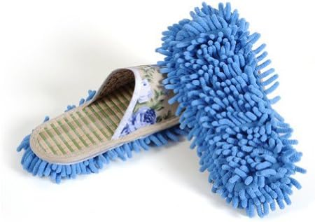 Chenille Dust Floor Cleaning Mopping Slippers