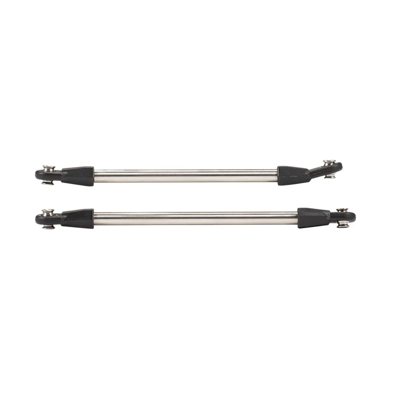 pour SCX10 D90 TF2 1/10 Acier 275 Mm Empattement 5 Mm Ensemble De Biellettes avec Embouts De Tige M4 Coudés Droits RC Crawler pour Châssis DIY Pièces de Voiture RC