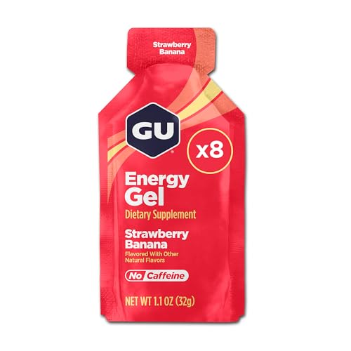 GU Energy Original Sports Nutrition Energy Gel, Vegan and Dairy-Free On-the-Go Energy for Any...
