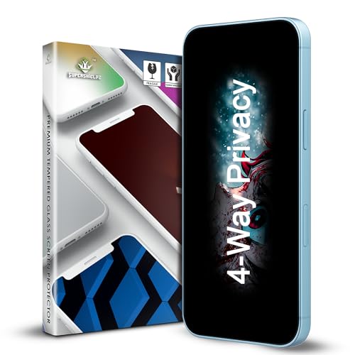 Image of Supershieldz NeoGuard True 360 Privacy Tempered Glass Screen Protector Guard for iPhone 17 Air, 9H Hardness, Anti-Static, Anti-Spy, Easy Installation Kit - 1 Pack