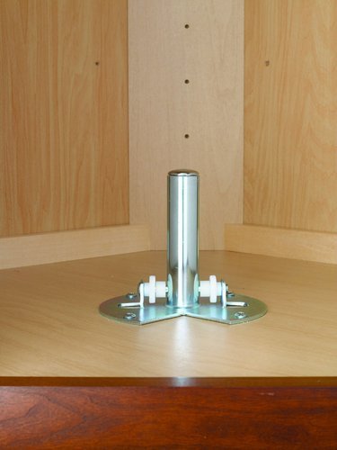 Bottom Mount Lazy Susan Hardware Components One Shelf Hardware Set