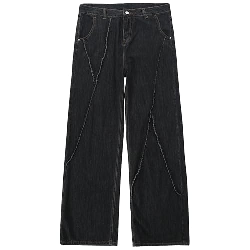 パンツ noremid RIGIT SUPER BAGGY DENIM black 黒L Noremid