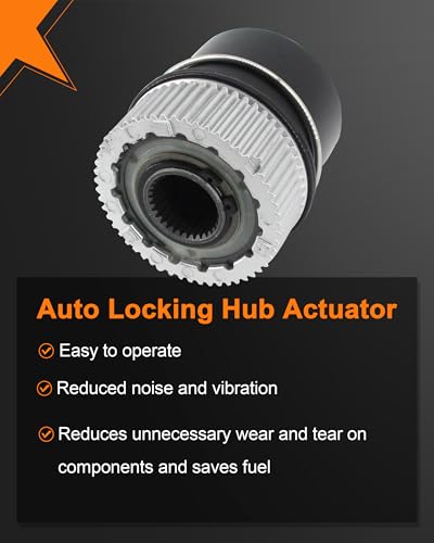 Image of USTAR 600-203 4WD Auto Locking Hub Actuator - Fit for Ford F250, F350, F450, F550, Expedition, Excursion, Navigator - 2Pc Set
