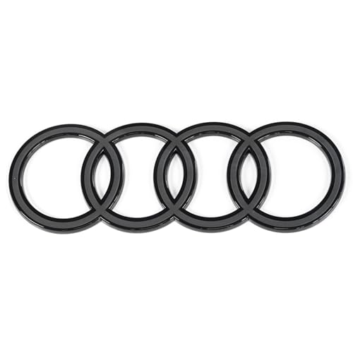 Audi 8Y4853742C716 Ringe Logo Emblem Aufkleber schwarz/anthrazit, nur für Sportback