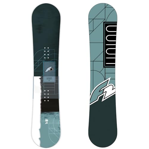 F2 Herren Snowboard Union Freestyle 154 cm Blau/Schwarz 2024/25