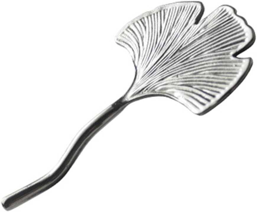 Ginkgos Leaf Chopstick Stand Stainless Steel Spoon Fork Rest Tableware Holder