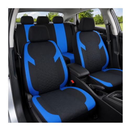 Housses de siège Auto Jeep Renegade 2015-2025 kit complet bleu - 2