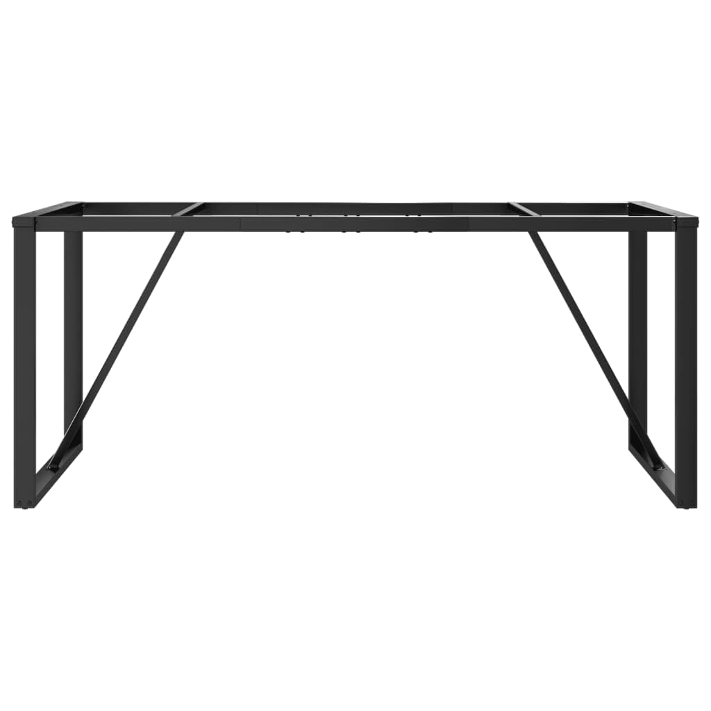 vidaXL Patas de Mesa de Comedor Estructura O Acero 160x80x73 cm, Pata de Mesa Auxiliar, Pata de mesita Auxiliar, Pata de Mesa de Metal