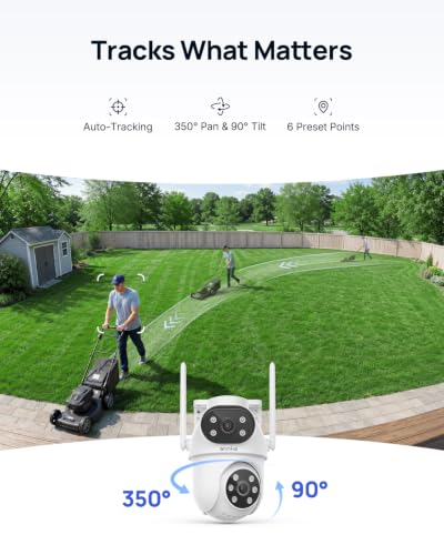 AI security camera system product image