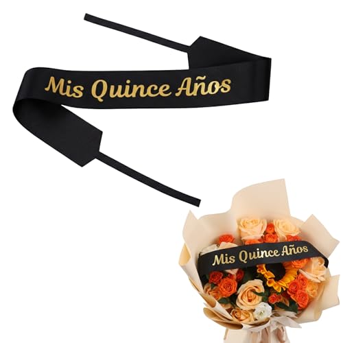 Set of 12 Bouquet Banner Grosgrain Ribbon Tie Wrap Printed Sash Florist Bulk Supply for Floral Arrangements...