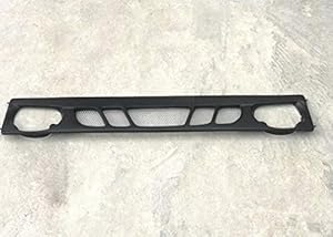 Front Show Grille for Maruti Suzuki Gypsy King (Angry Grille, Black)