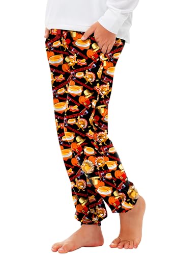 Image of Deerose 4th of July Pants American Flag Drawstring Sweatpants with Pockets 5-14 Years