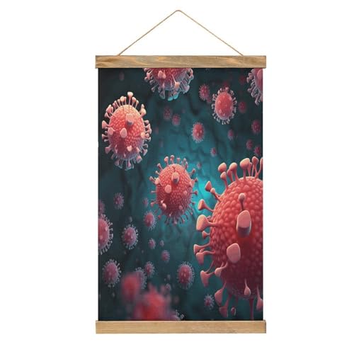 Póster de pared personalizado FekiLoot: decoración vintage para oficina y salón