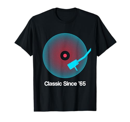 Classic Since '65 Vinyl - 60th Birthday Gift Idea for Men T-Shirt