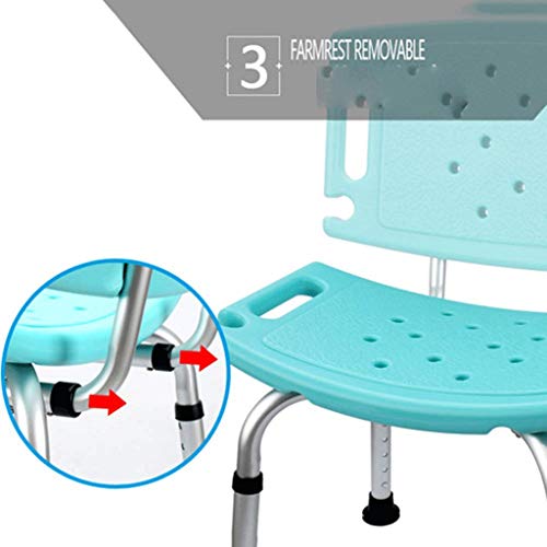 Banc de bain antidérapant résolvant le manque de stabilité sous la douche