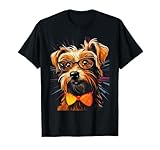 Photo Gallery yorkshire terrier con occhiali pop art ritratto yorkie lover maglietta Photo Gallery yorkshire terrier con occhiali pop art ritratto yorkie lover maglietta