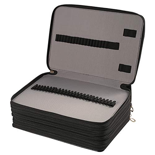 Shulaner SL-PEN-CASE-250 Slots Colored Pencil Case Organizer thumb #1