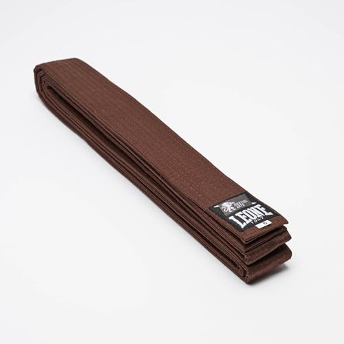 LEONE 1947 Karategi-Gürtel, Unisex, Erwachsene, Braun, 4
